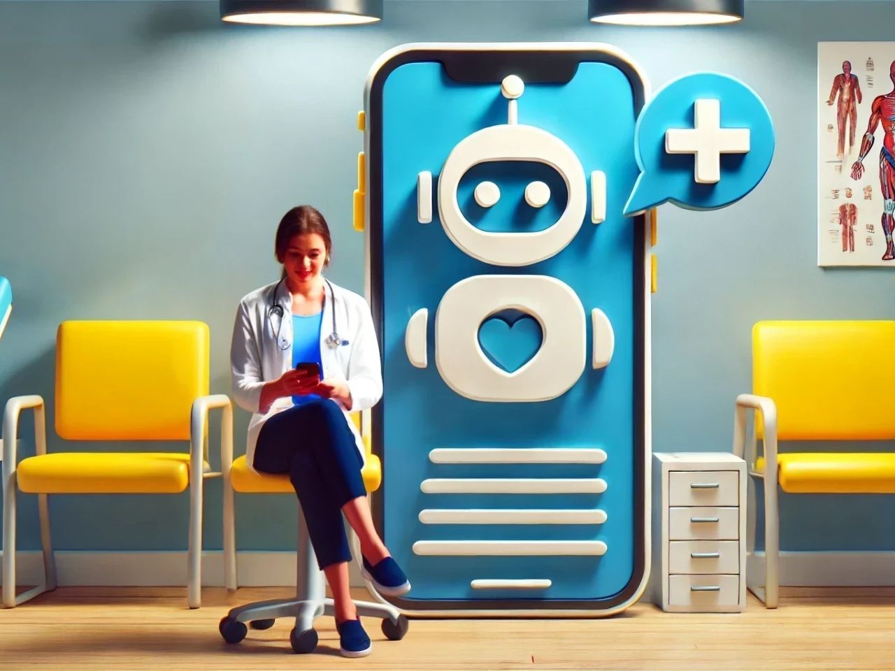 Medizin-Chatbot in der Praxis